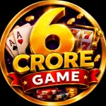 6Crore Game feature image with modern 3D gaming logo and Android-friendly design